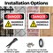 Signmission Hazardous Chemicals Danger Sign, Plastic, 10in W x 7in L, 2PK OS-2PACK-DS-P-710-L-2022 - alternate 2